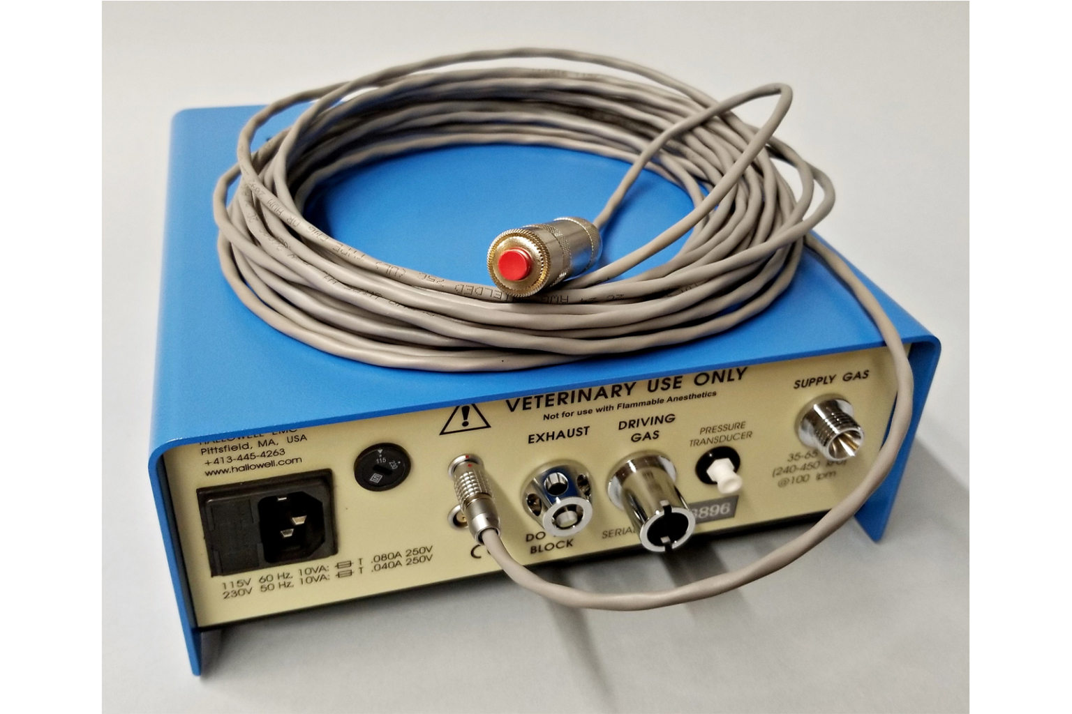 Remote Inspiratory Hold Push Button Installation Kit | Hallowell EMC